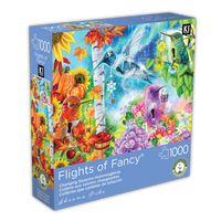 Flight of Fancy - Changement Seasons Humminbirds, Sheena Pike (1000pcs)