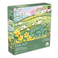Folk Art Collection - Spring Lambs (1000pcs)