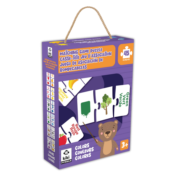 Buy Matching game puzzle colors (45pcs) Puzzle Jigsaw Jungle