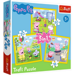3-in-1 Peppa Pig's Happy (20, 36, 50 pcs)