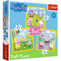 DMG 3-in-1 Peppa Pig's Happy (20, 36, 50 pcs) (DAMAGED BOX)