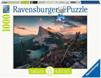 Ravensburger Nature Edition # 16 - Une soirée dans les montagnes Rocheuses (1000pcs)
