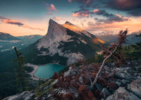 Ravensburger Nature Edition # 16 - Une soirée dans les montagnes Rocheuses (1000pcs)