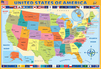 Map of the United States of America (200pcs)