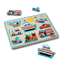 Melissa & Doug Vehicles Song Tray