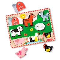 Melissa & Doug Farm - Chunky Puzzle