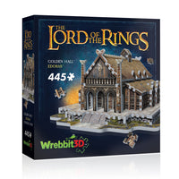 Golden Hall - Lord of the Rings - (3D puzzle) (445pcs)