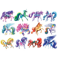 Mini Shaped - 12 Unicorns