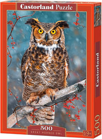 Great Horned Owl, Steve Gettle (500pcs)