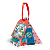 Mini Ornement de chalet alpin (130pcs)