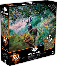 PFG Mossy Oak (2-sided) - Stag  (550pcs) (Usage/Used - PUZZLES FOR GOOD)