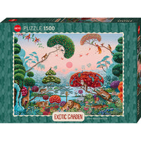 Jardin exotique - Paradis de la jungle (1500pcs)