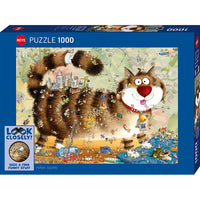 Regardez attentivement! Chercher et trouver - au chat, Marino Degano (1000pcs)
