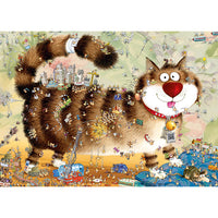 Regardez attentivement! Chercher et trouver - au chat, Marino Degano (1000pcs)