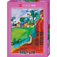 Vie quotidienne - par la rivière (1000pcs)