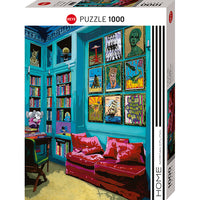 Accueil - Chambre avec canapé rouge, Norman O'Flynn (1000pcs)