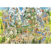 Funky Zoo: Himalayan Habitat, Marino Degano (1000pcs)