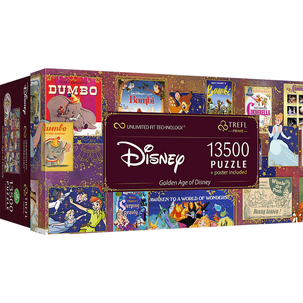 Buy The golden age of disney (13500pcs) Puzzle | Jigsaw Jungle