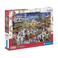 PFG Classic Christmas - The Christmas Fair (1000pcs) (Usage/Used - PUZZLES FOR GOOD)