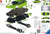 Ravensburger Lamborghini Huracan EVE-V (3D Puzzle)