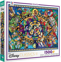 Vitrail ovale Disney (1500 pc)