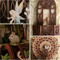 Nook de livre - monde secret de la forêt (bois)