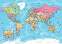 Map of the World Collectable Tin (550pcs)