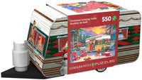 Christmas Camping Trailer - Collectable Tin (550pcs)