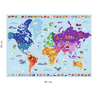 Carte du monde (250pcs)