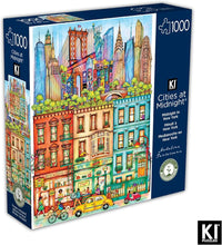 Cities at Midnight - New York, Madalina Tantareanu (1000pcs)