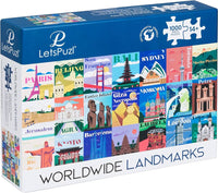 PFG MONTRALES DU MONDE (USAGE / USET - PUZZLES POUR DE GOIS)
