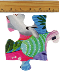 Puzzle au sol de l'aventure de la sirène (48pcs)