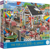 PFG The Pier, Tracy Flickinger (2000pcs) (Usage/Used - PUZZLES FOR GOOD)