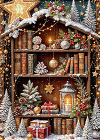 Christmas Bookshelf (1000pcs)