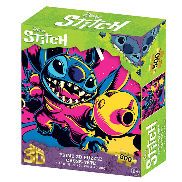 Buy Disney stitch blaster (3d puzzle) (500pcs) Puzzle | Jigsaw Jungle