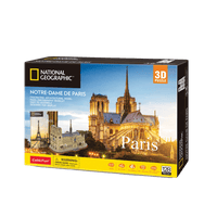 National Geographic Notre Dame de Paris (puzzle 3d) (128pcs)