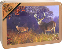 PFG River's Edge Deer Scene (TIN) (Usage/Used - PUZZLES FOR GOOD)
