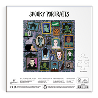 Portraits effrayants (feuille) (500pcs)