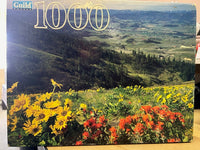 Fleurs PFG sur la vallée de la rivière Hood, ou (utilisation / utilisée - puzzles pour de bon)