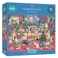 Festivités félines, Linda Jane Smith (1000pcs)