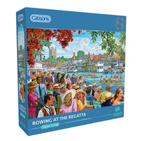 Rowing at the Regatta, Steve Crisp (1000pcs)