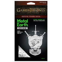 Metal Earth® - Iconx - Game of Thrones™ - House Stark Sigil