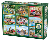 Écureuils en vacances (1000pcs)