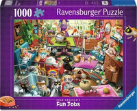 Ravensburger The Cat Groomer, Dean MacAdam (1000pcs)