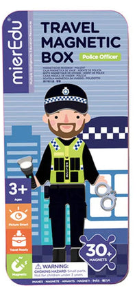 Magnetic Travel Tin - Policeman / Policier