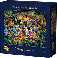 Disney - Mickey & Friends explorant la jungle (500pcs)