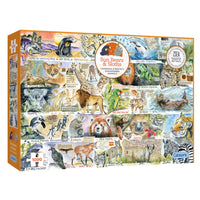 Soleil ours et paresseux, Val Goldfinch (1000pcs)