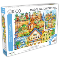 Villes à minuit - Barcelone, Madalina Tantareanu (1000pcs)