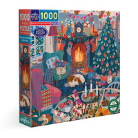 English Cottage Christmas, Victoria Ball (1000pcs)
