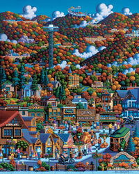 Montagnes fumées (500pcs)